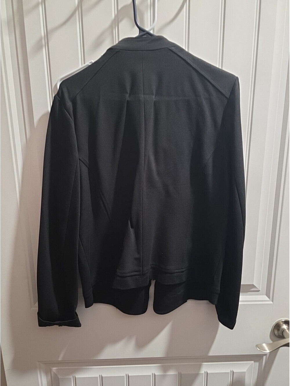 Anne Klein Jacket Womens Large Black Quilted Snaps Outdoor - Picture 4 of 4